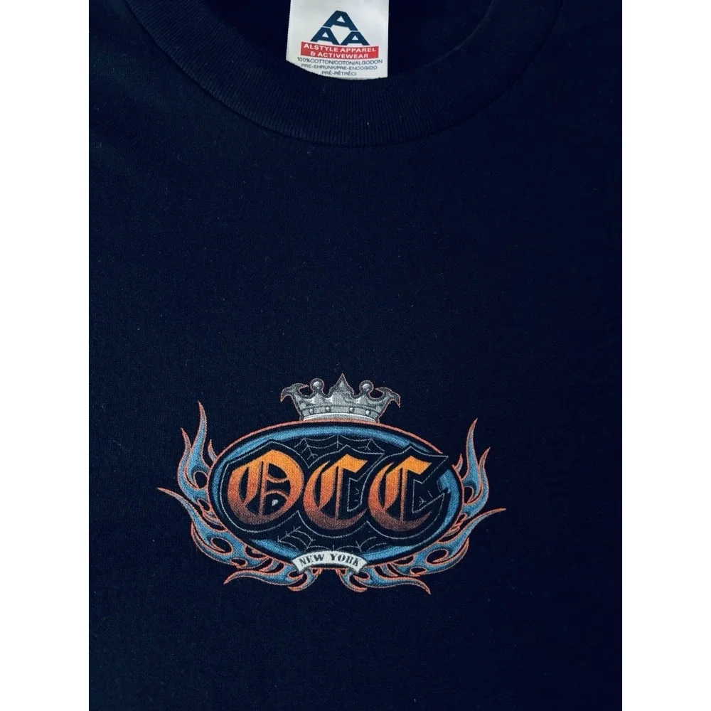 Vintage Y2K Orange County Choppers Size‎ XL Biker Motorcycle New York OCC Tshirt